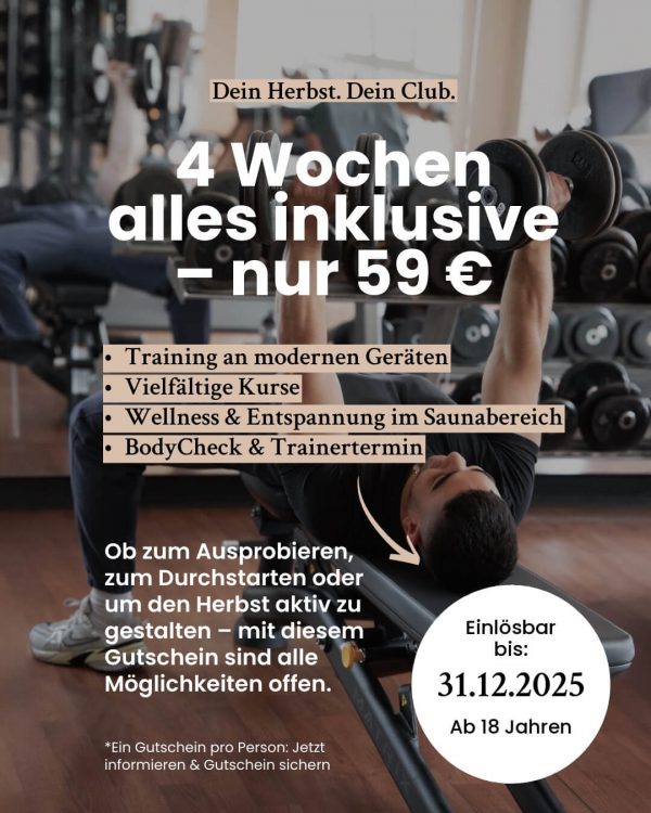 4 Wochen - All inklusive